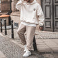 Botanical Graphic Print Men's Oversize Hoodie