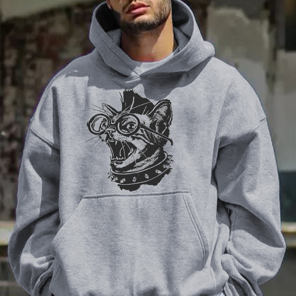 Graphic Print Casual Men's Hoodie Sweatshirt