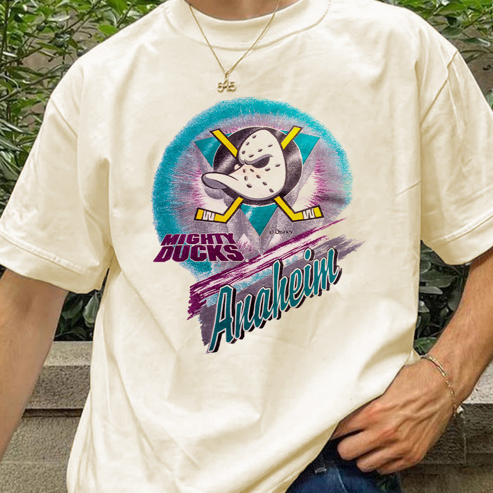 Mighty Ducks Men's Funny Basic T-Shirts