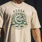 AZUSA Letter Graphic Print Casual Loose Men's T-Shirt