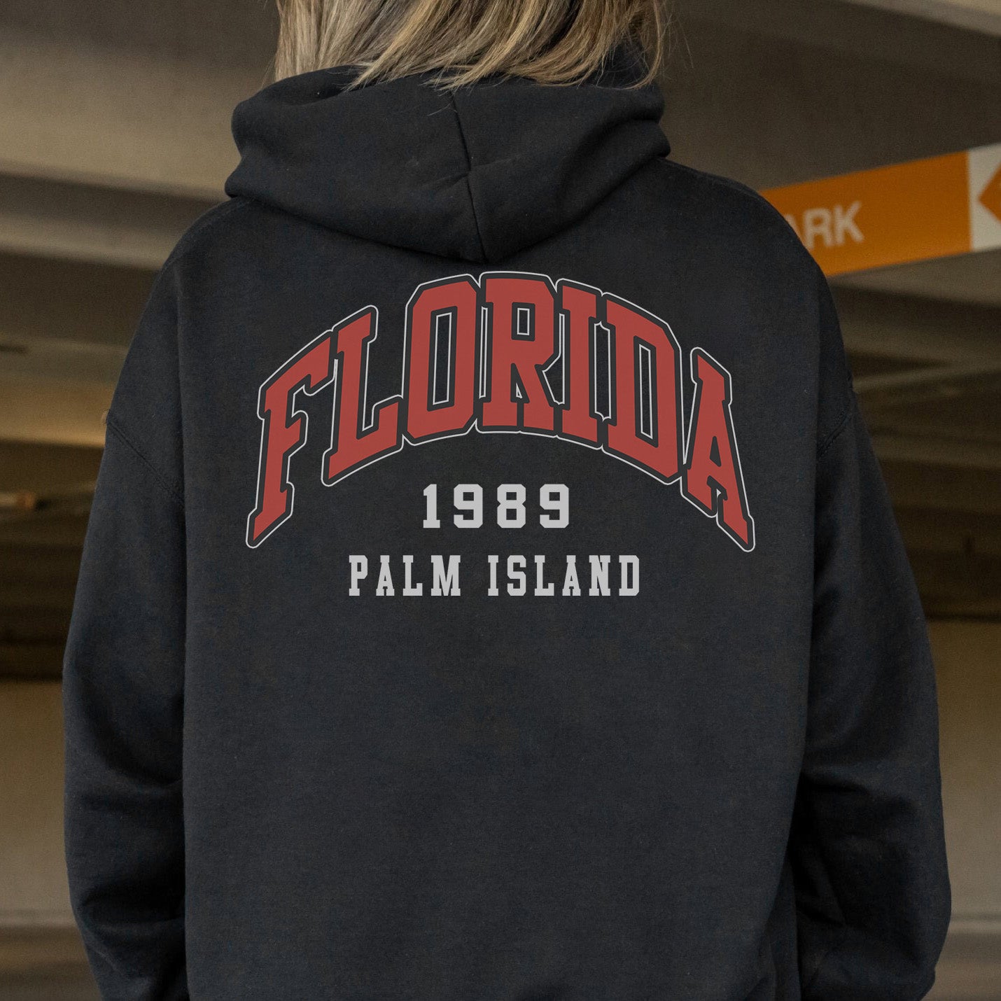 Florida Graphic Print Women's Hoodie Sweatshirt