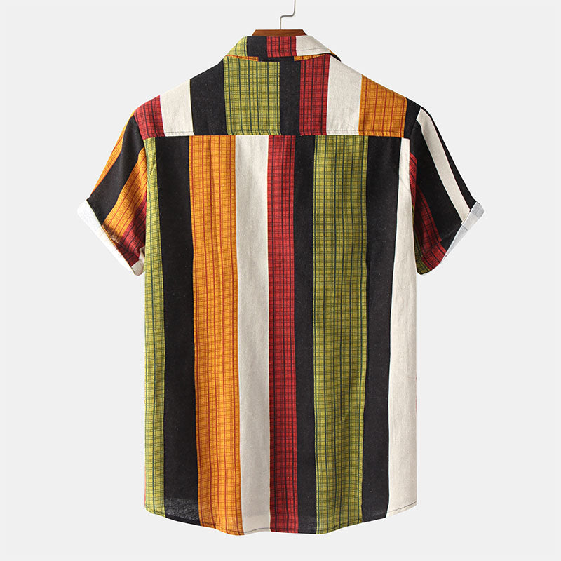 Casual Vacation Print Shirt