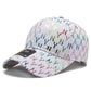 Street letter gradient trend personality casual baseball cap