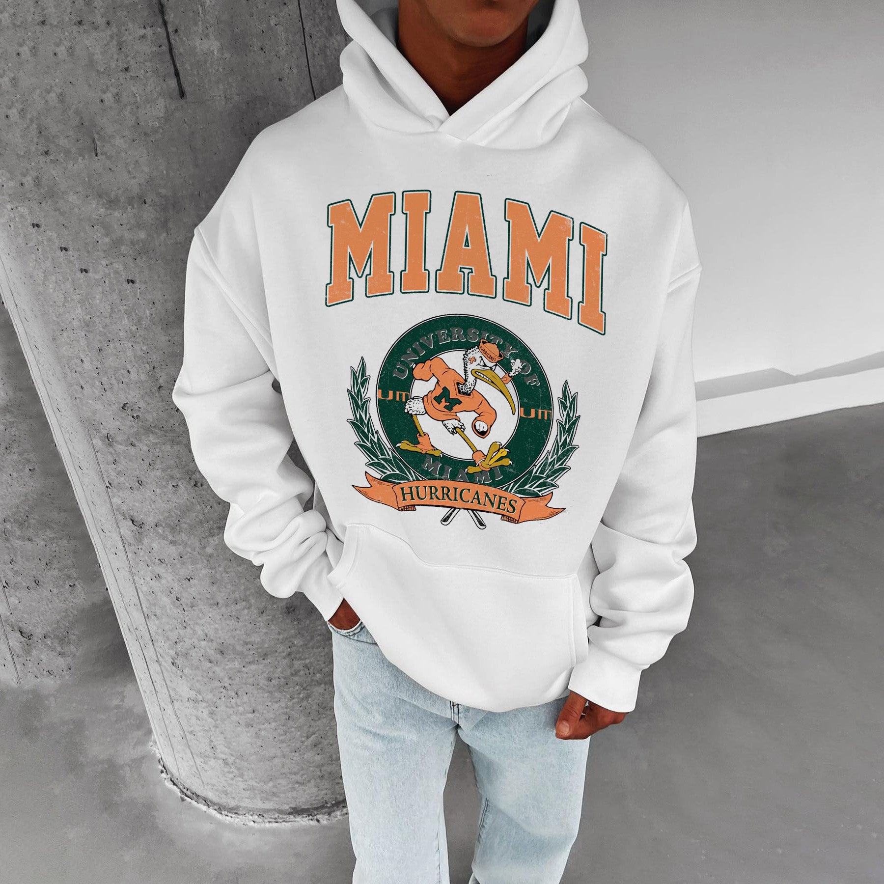 Miami clearance hurricanes hoodie