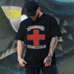 BON JOVI Vintage Graphic Print Crew Neck Casual Men's T-Shirt