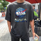 NASA Graphic Print Loose Casual Men's T-Shirt