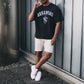 Alphabet Graphic Print Men's T-Shirt