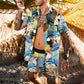 Tropical Print Hawaiian Fashion Vacation Set