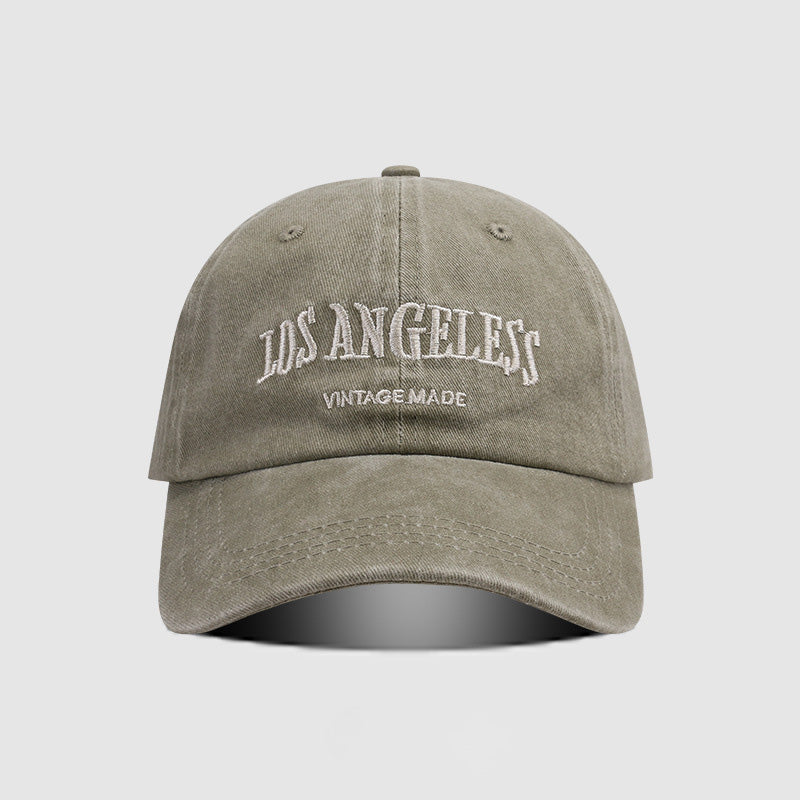 Los Angeles Vintage Distressed Embroidered Cap