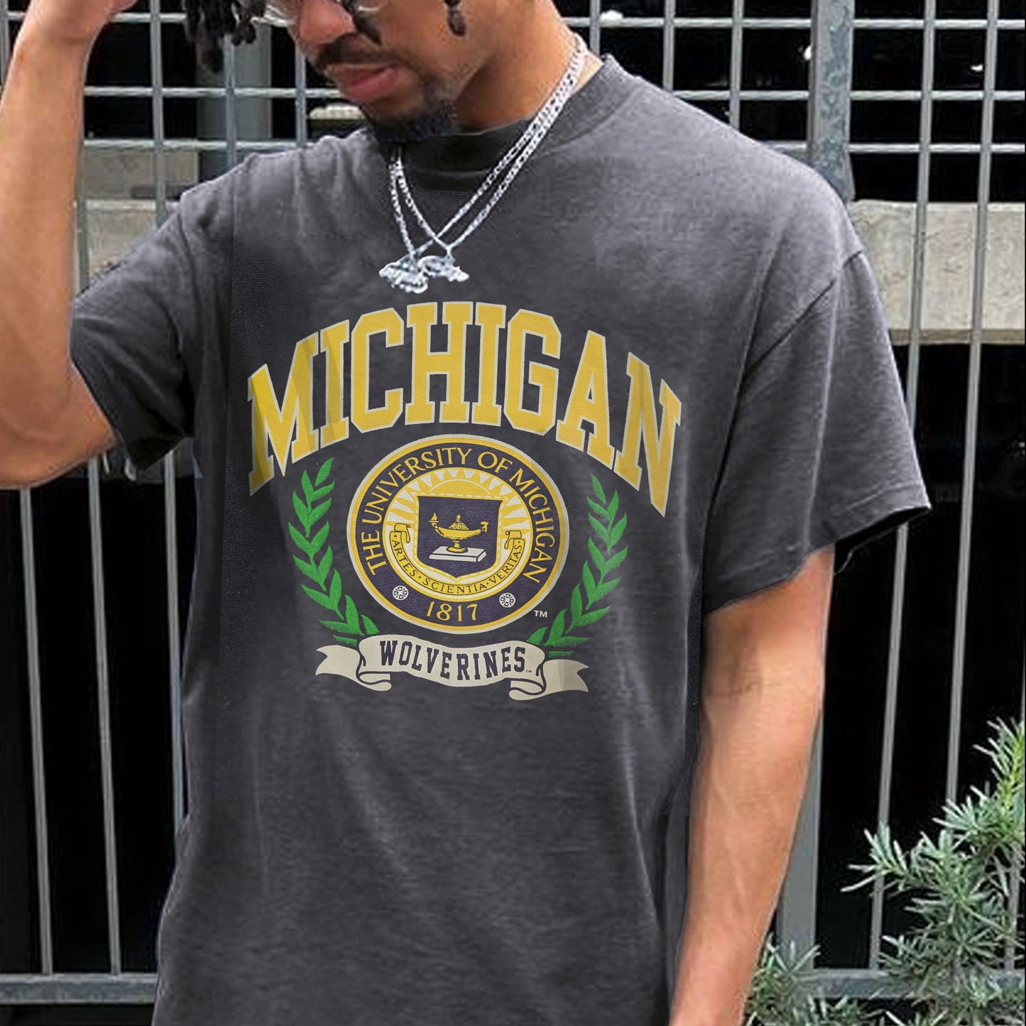 The University of Michigan Men's Casual Summer T-Shirt