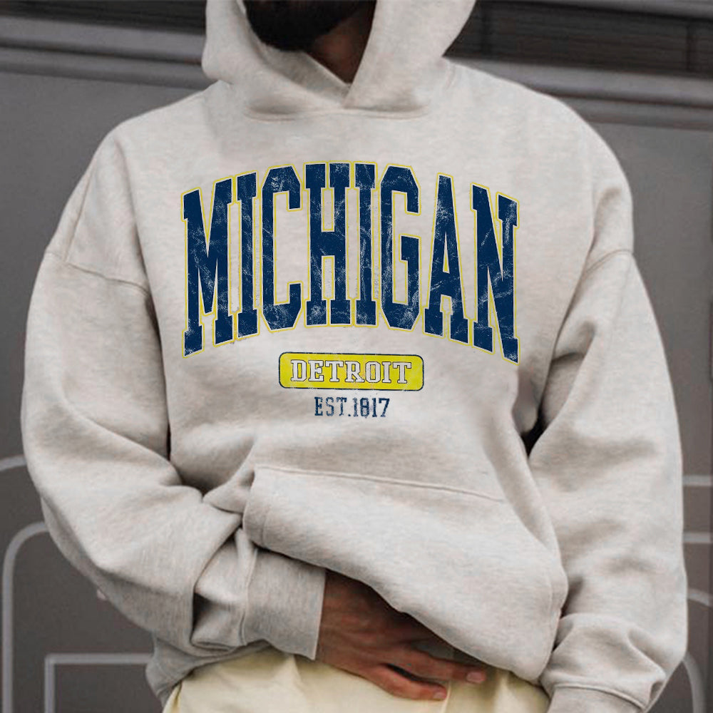 Michiga Detroit City Men's Hoodies