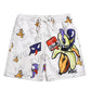 Men's beach pants loose casual cartoon printed shorts