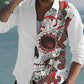 Personalized Fashion Printed Long Sleeve Simple Shirt