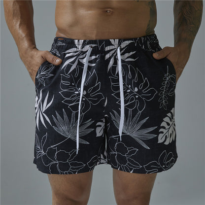 Men's Summer Loose Fit Drawstring Swim Pants