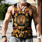 Street Trend Personalized Lion Print Casual Vest