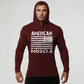 Sports Fitness Graphic Print Casual Men's Long Sleeve T-Shirt