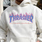 Pocket Loose Hooded Simple Long Sleeve Men's Sweatshirt