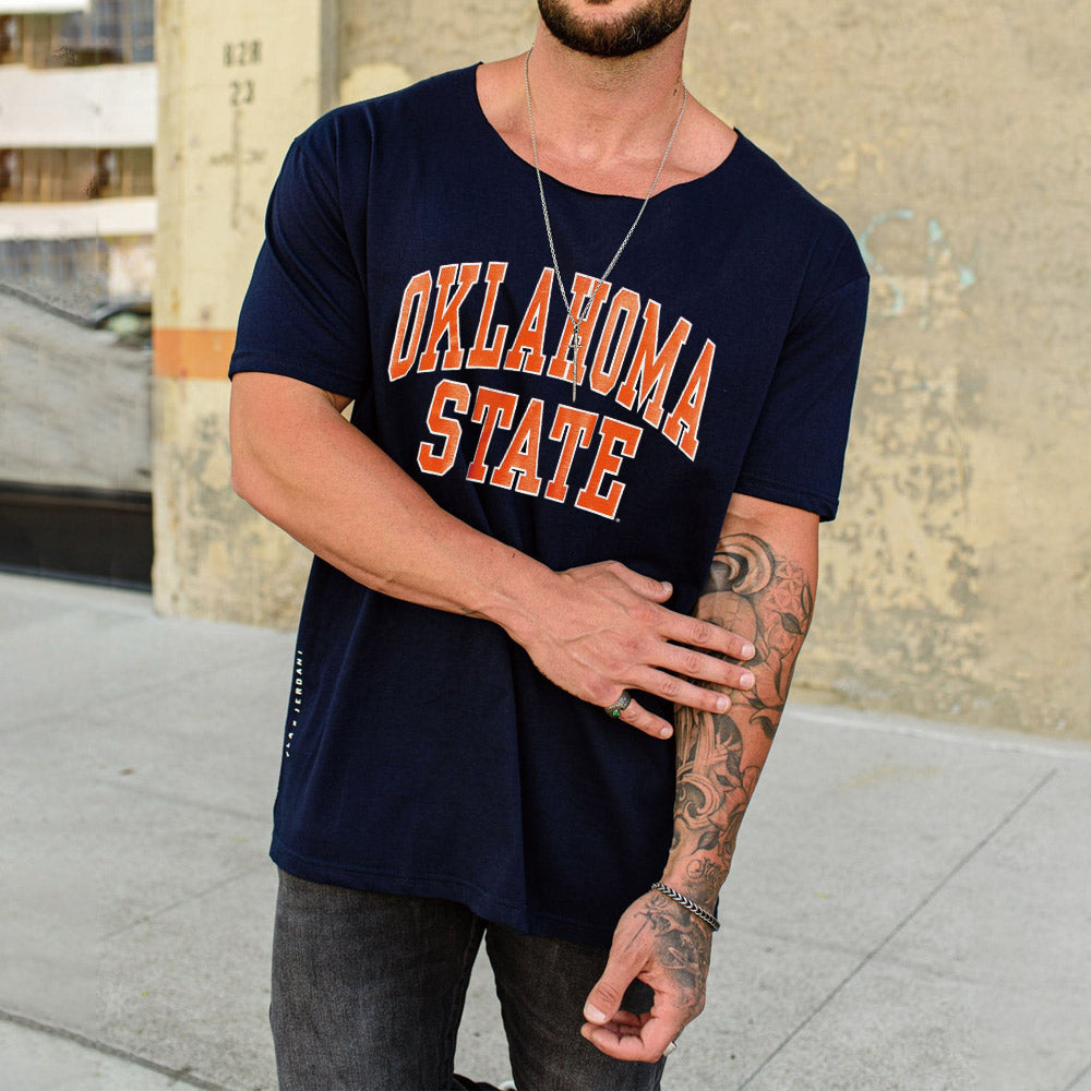 Letter Print Casual Loose Men's Short Sleeve T-Shirt