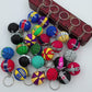 Ornament Handicraft Basketball Keychain