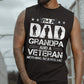 Letter Graphic Print Father's Day Casual Men's Tank Top