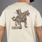 Abstract Graphic Print Casual Loose Men's T-Shirt
