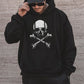 Skull Graphic Print Men's Hoodie Sweatshirt