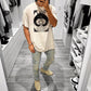 Leo Graphic Print Casual Men's T-Shirt