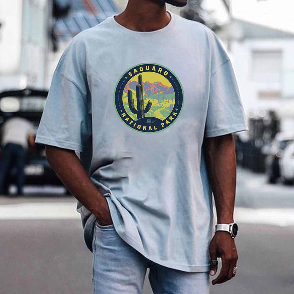 Nature Park Graphic Print Men's T-Shirt