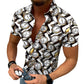 Casual Summer Beach Cardigan Cross Border Print Shirt