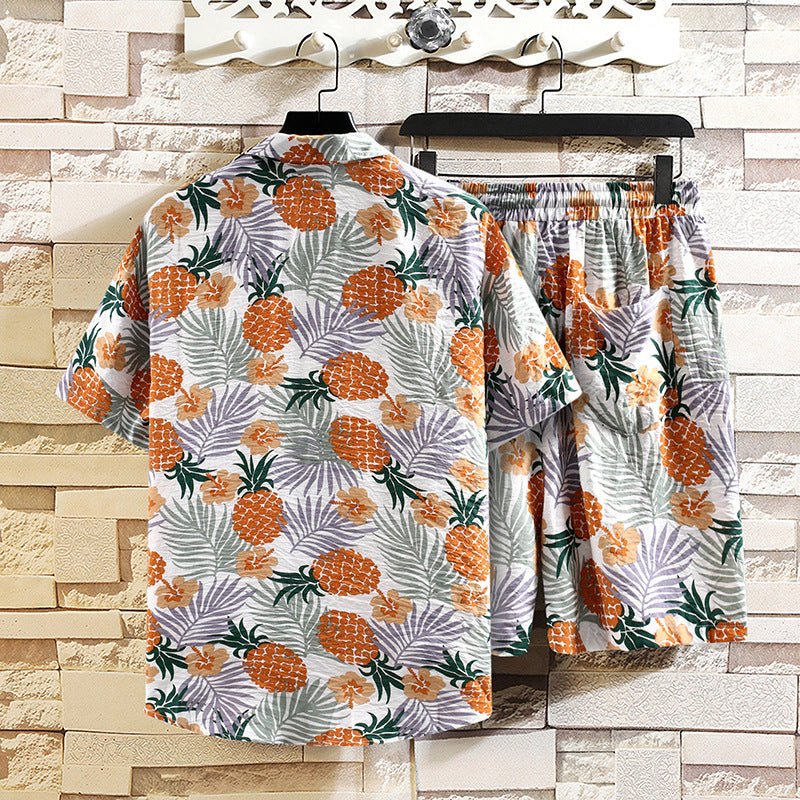 Fashion Casual Resort Style Two-piece Suit