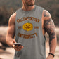 Halloween Alphabet Graphic Print Casual Men's Tank Top