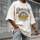 HUSKIES Alphabet Graphic Print Casual Men's T-Shirt