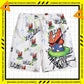 Men's beach pants loose casual cartoon printed shorts