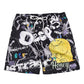 Men's beach pants loose casual cartoon printed shorts