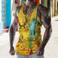 Fashion Features Easter Pattern Trend Street Casual Tank Top
