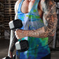 Feature Easter Tie Dye Cross Pattern Trend Street Casual Tank Top