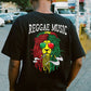 Reggae Music Personalized Hip Hop Trend Graphic Print Men's T-Shirt