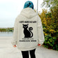 Alphabet Cat Graphic Women's Hoodie Sweatshirt