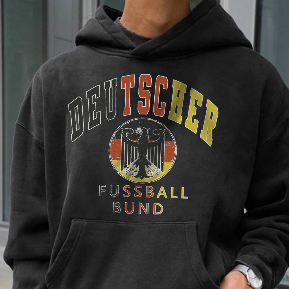 Deutscher Fussball Men's Fleece Hoodie 320g