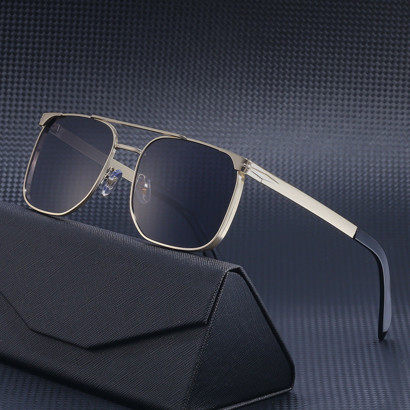 Square Frame Vintage Men's Sunglasses