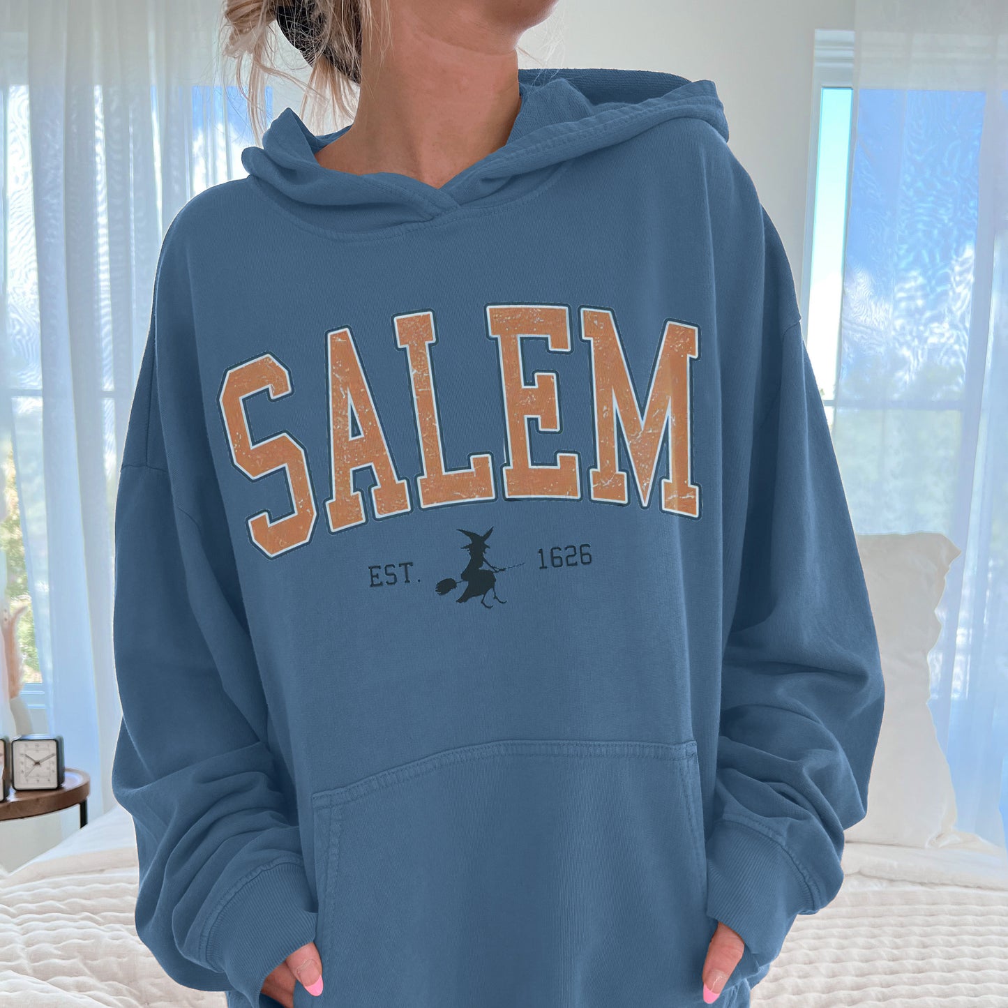 Halloween Letter Graphics Women's Hoodie Sweatshirt