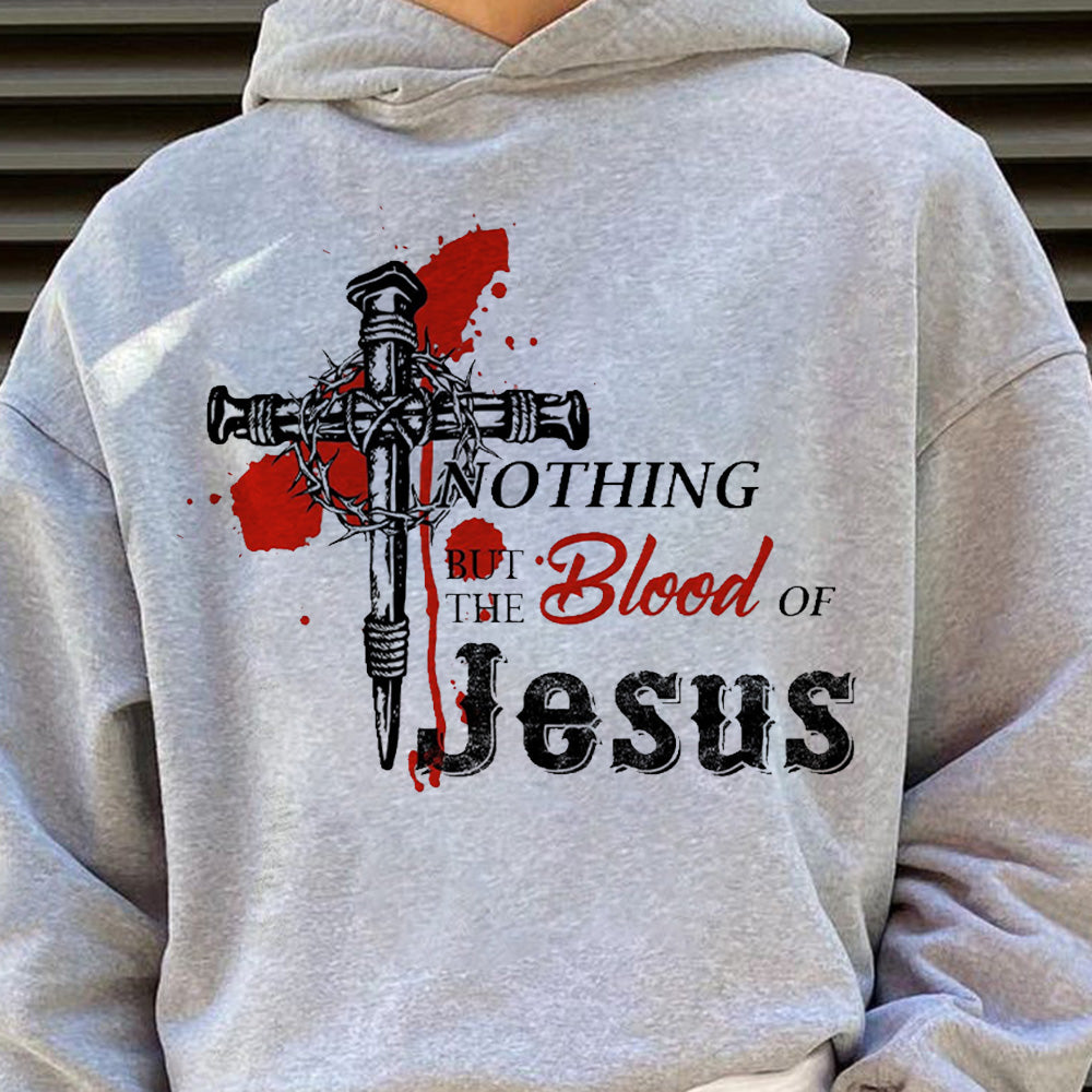 Men's Jesus Printed Oversized Hoodie