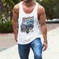 California Auto Graphic Print Men's Tank Top