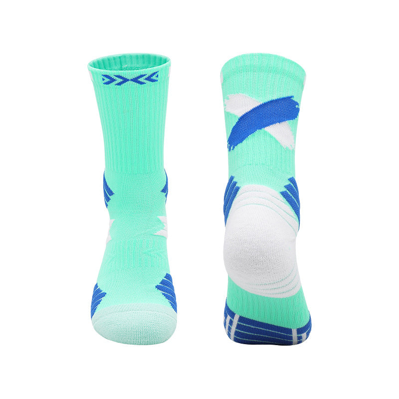 Men's Basketball Sports Crew Socks