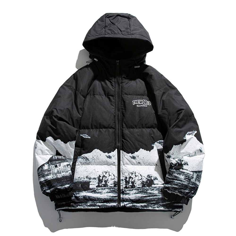 Men's Fashion Hoode Puffer Jackets