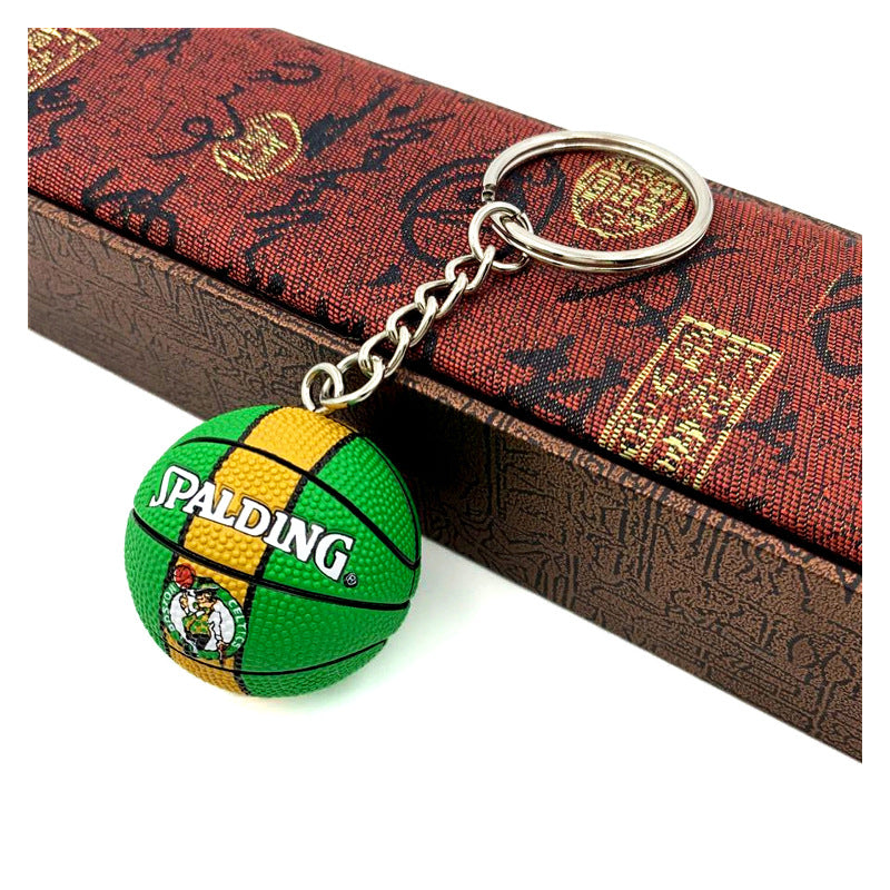 Ornament Handicraft Basketball Keychain