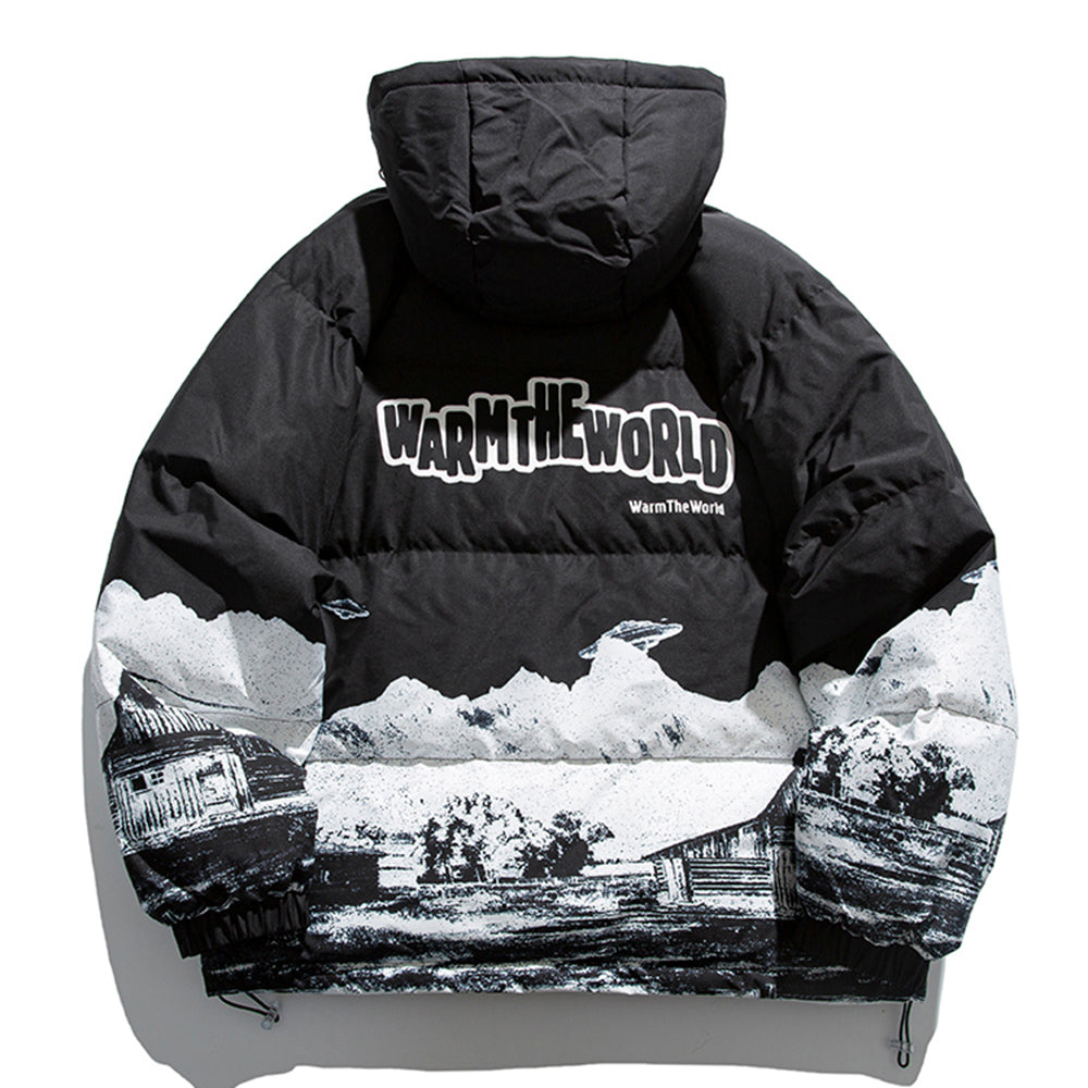 Men's Fashion Hoode Puffer Jackets