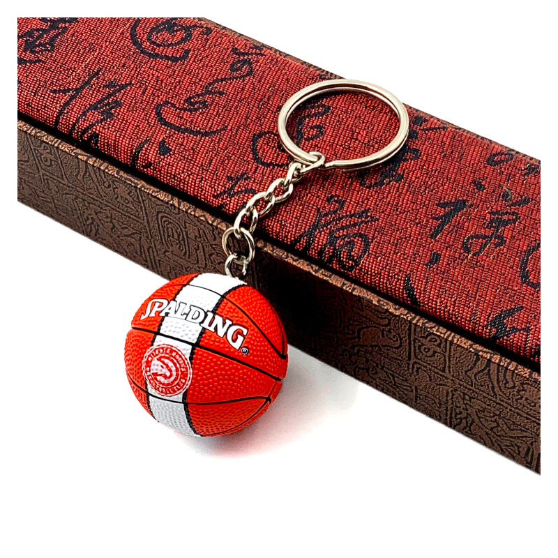 Ornament Handicraft Basketball Keychain