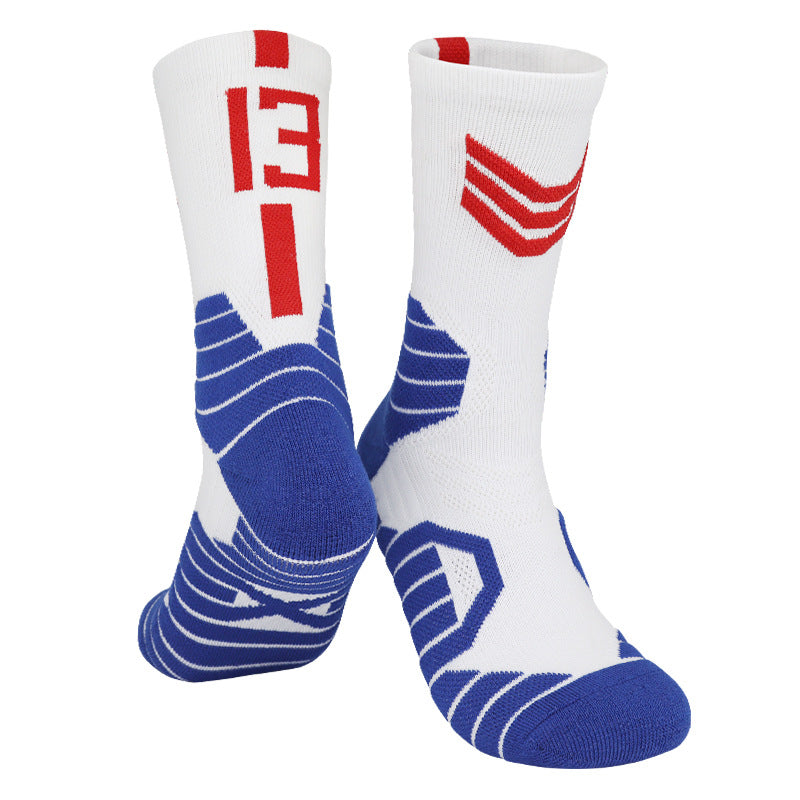 Men's Basketball Sports Crew Socks