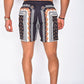 Casual Print Resort Style Shorts